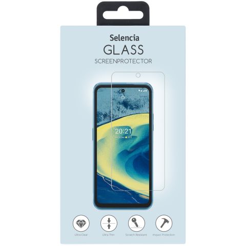 Selencia Protection d'écran en verre trempé Nokia XR20