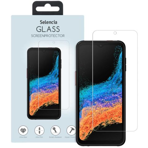 Selencia Protection d'écran en verre trempé Samsung Galaxy Xcover 6 Pro