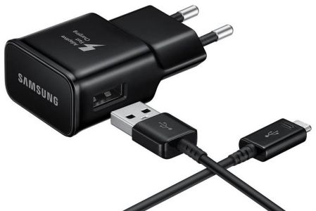 Samsung Adaptateur de charge rapide 15 W + câble USB-C vers USB