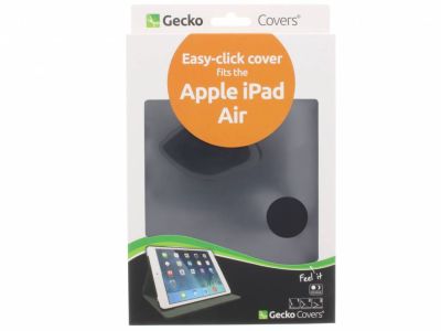Gecko Covers Coque tablette Easy-Click iPad Air 2 (2014) / Air 1 (2013) - Noir