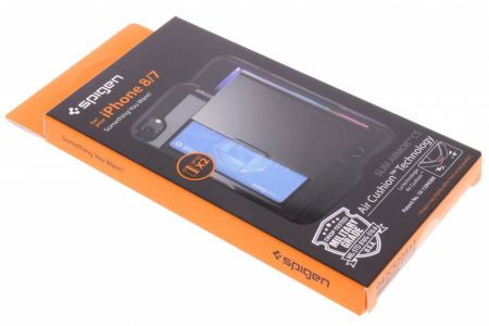 Spigen Coque Slim Armor CS iPhone SE (2022 / 2020) / 8 / 7 - Gris
