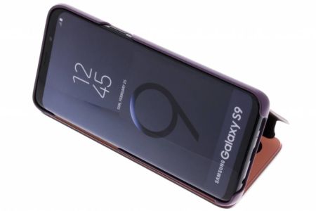Samsung Original étui de téléphone portefeuille Clear View Galaxy S9