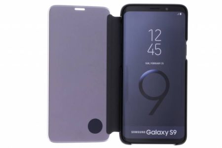 Samsung Original étui de téléphone portefeuille Clear View Galaxy S9