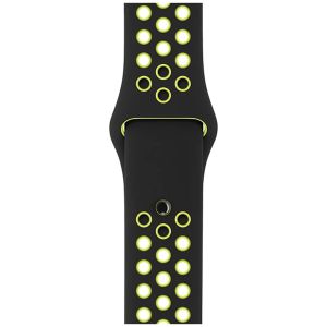 Apple Nike Sport bracelet Apple Watch Series 1-9 / SE - 38/40/41 mm - Black/Volt