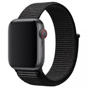 Apple Sport Loop bracelet Apple Watch Series 1-9 / SE - 38/40/41 mm - Black