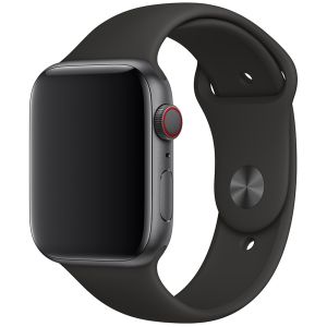 Apple Sport Band Apple Watch Series 1-9 / SE / Ultra (2) - XL / 42/44/45/49 mm - Noir