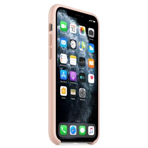 Apple Coque en silicone iPhone 11 Pro - Pink Sand