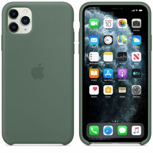 Apple Coque en silicone iPhone 11 Pro - Pine Green