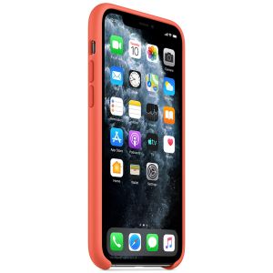 Apple Coque en silicone iPhone 11 Pro - Clementine Orange