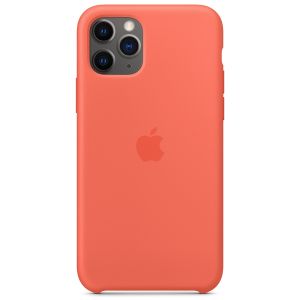 Apple Coque en silicone iPhone 11 Pro - Clementine Orange