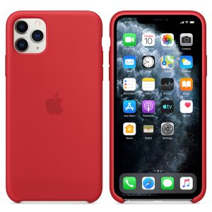 Apple Coque en silicone iPhone 11 Pro Max - Rouge