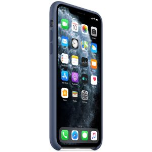 Apple Coque en silicone iPhone 11 Pro Max - Alaskan Blue