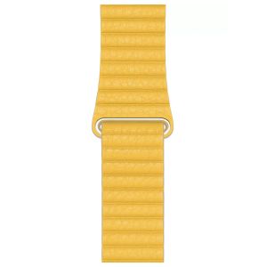 Apple ﻿Leather Loop L Apple Watch Series 1-9 / SE / Ultra (2) - 42/44/45/49 mm - Meyer Lemon