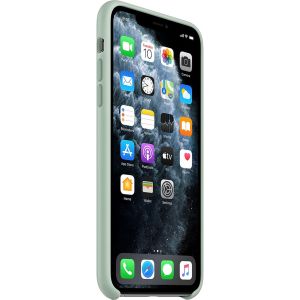 Apple Coque en silicone iPhone 11 Pro Max - Beryl