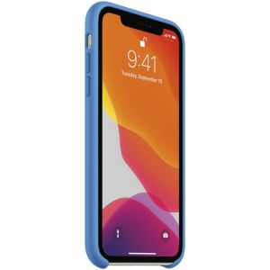Apple Coque en silicone iPhone 11 - Surf Blue
