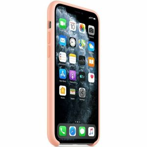 Apple Coque en silicone iPhone 11 Pro - Grapefruit
