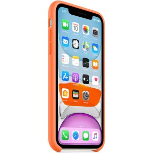 Apple Coque en silicone iPhone 11 - Vitamin C