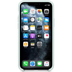 Apple Coque en silicone iPhone 11 Pro - Seafoam