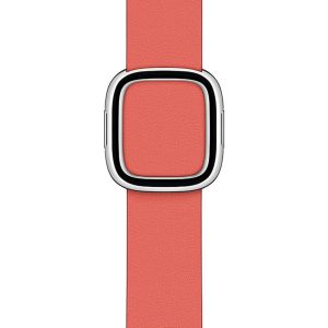 Apple Leather Band Modern Buckle Apple Watch Series 1-9 / SE - 38/40/41 mm - Taille S - Pink Citrus