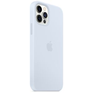 Apple Coque en silicone MagSafe iPhone 12 (Pro) - Cloud Blue