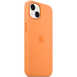Apple Coque en silicone MagSafe iPhone 13 - Marigold