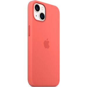 Apple Coque en silicone MagSafe iPhone 13 - Pink Pomelo