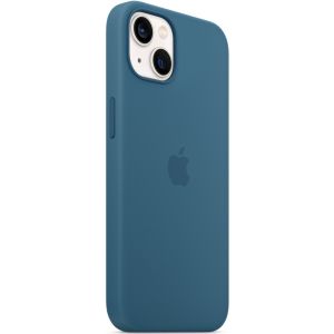 Apple Coque en silicone MagSafe iPhone 13 - Blue Jay