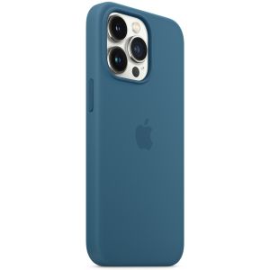 Apple Coque en silicone MagSafe iPhone 13 Pro - Blue Jay
