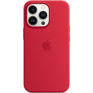 Apple Coque en silicone MagSafe iPhone 13 Pro Max - Rouge