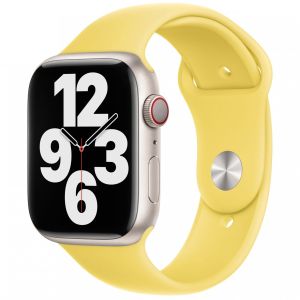 Apple Sport Band Apple Watch Series 1-9 / SE / Ultra (2) - 42/44/45/49 mm - Lemon Zest