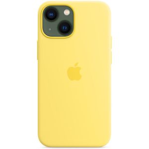 Apple Coque en silicone MagSafe iPhone 13 Mini - Lemon Zest
