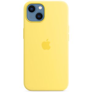 Apple Coque en silicone MagSafe iPhone 13 - Lemon Zest