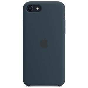 Apple Coque en silicone iPhone SE (2022 / 2020) / 8 / 7 - Abyss Blue