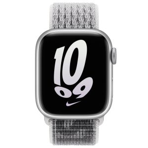 Apple Nike Sport Loop bracelet Apple Watch Series 1-9 / SE - 38/40/41 mm - Summit White / Black