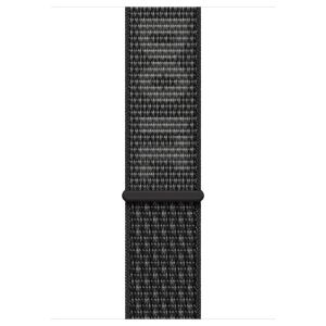 Apple Nike Sport Loop bracelet Apple Watch Series 1-9 / SE / Ultra (2) - 42/44/45/49 mm - Black / Summit White