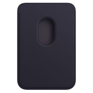 Apple Leather Wallet MagSafe (Apple Wallet 2nd generation) - Avec la fonctionnalité AirTag intégrée - Ink