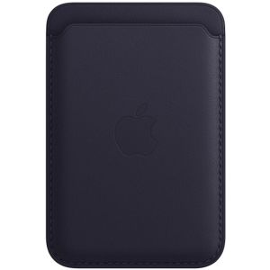 Apple Leather Wallet MagSafe (Apple Wallet 2nd generation) - Avec la fonctionnalité AirTag intégrée - Ink