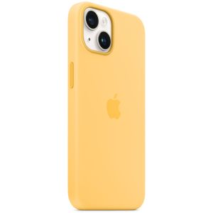 Apple Coque en silicone MagSafe iPhone 14 - Sunglow
