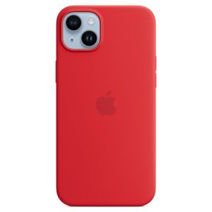Apple Coque en silicone MagSafe iPhone 14 Plus - Rouge