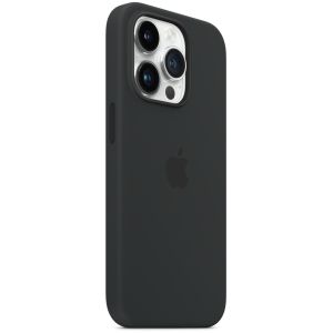 Apple Coque en silicone MagSafe iPhone 14 Pro - Midnight