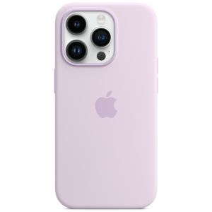 Apple Coque en silicone MagSafe iPhone 14 Pro - Lila