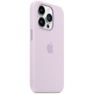 Apple Coque en silicone MagSafe iPhone 14 Pro - Lila