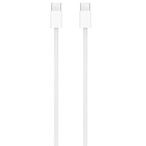 Apple ﻿Câble de charge tressé USB-C vers USB-C - 1 mètre - Blanc