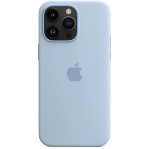 Apple Coque en silicone MagSafe iPhone 14 Pro Max - Sky