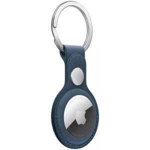 Apple ﻿Anneau de clés AirTag FineWoven - Pacific Blue