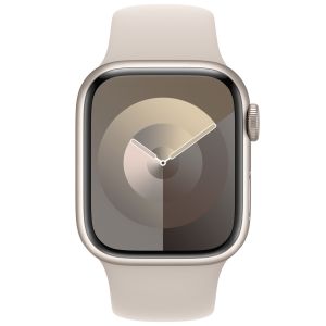 Apple Sport Band Apple Watch Series 1-9 / SE - 38/40/41 mm - Taille S/M - Starlight