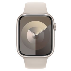 Apple Sport Band Apple Watch Series 1-9 / SE / Ultra (2) - 42/44/45/49 mm - Taille M/L - Starlight