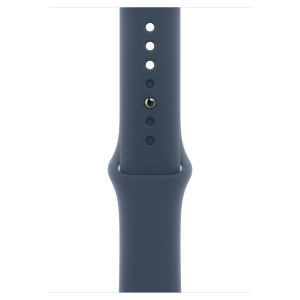 Apple Sport Band Apple Watch Series 1-9 / SE / Ultra (2) - 42/44/45/49 mm - Taille M/L - Storm Blue