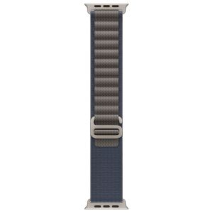 Apple Alpine Loop Band Apple Watch Series 1-9 / SE / Ultra (2) - 42/44/45/49 mm - Taille L - Bleu