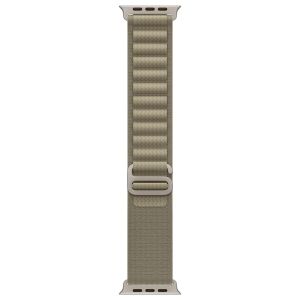 Apple Alpine Loop Band Apple Watch Series 1-9 / SE / Ultra (2) - 42/44/45/49 mm - Taille S - Olive